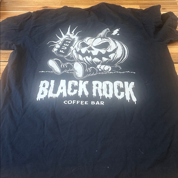 Bundle of 3 Black Rock Coffee Tshirt size Large. 2 short sleeve 1 long sleeve - Picture 4 of 6
